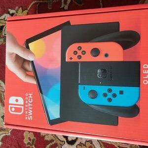 Nintendo Switch OLED - Red and Blue